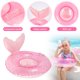 thumbnail image 4 of Anillo De Natación Para Bebé Con Asiento De Flotador Y Cojín Transparente Anillo De Flotador De Cintura Para Entrenamiento De Natación Flotador De Natación Inflable Para Bebé Para Bebé Muyoka Hogar, 4 of 7