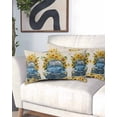 thumbnail image 2 of Sunflower Pillow Covers King Size, Watercolor Summer Floral Truck Vintage Soft Bed Throw Pillowcases Breathable Cooling Long Lumbar Body Pillow Sham Cover for Bed Sofa 20''x40'', 2 of 7
