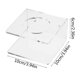 thumbnail image 3 of Wall Mounted Lightsaber Display Stand Acrylic Transparent Organizer Supplies for Living Room Wall Door Vertical Storage, 3 of 4