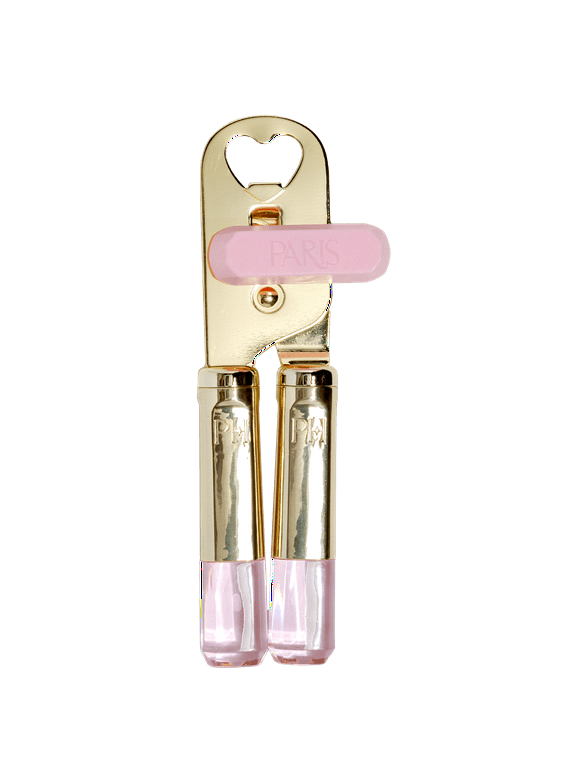 Paris Hilton Manual Can Opener with Pink Jewel Shaped Handles, Pink