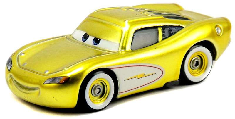 gold lightning mcqueen