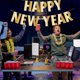 thumbnail image 5 of 1 Set Cheerful New Year Banner Celebration Sign Festive Bunting Banner New Year Celebration Decorations for 2024 New Year's Eve Event Suppli, 5 of 5