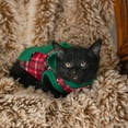 thumbnail image 6 of Vibrant Life, Dog and Cat Clothes, Plaid Pet Hoodie, Red, XS, 6 of 8
