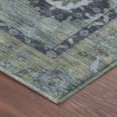 thumbnail image 3 of Addison Rugs Mayfield Premium Machine Washable Traditional Global Green Rectangle Rug, 3' x 5', 3 of 6