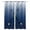 Blue, variant on Blue Ombre Blackout Curtains for Bedroom Living Room Darkening Curtains 63 Inches Long Black Hockey Sticks Minimalist Style Window Curtain 2 Panels Set Window Treatment Grommet Drapes 42"x63"