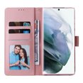 thumbnail image 3 of Compatible with Samsung Galaxy S22 Ultra 5G Premium Vintage PU Leather Magnetic Closure Case with Strap Flip Cover, 3 of 5