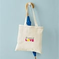 thumbnail image 4 of CafePress - The Game Of Love Tote Bag - Natural Canvas Tote Bag, Cloth Shopping Bag, 4 of 6