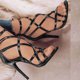 thumbnail image 1 of Sandalias de mujer Zapatos de fiesta Sandalias sexy Punta abierta Tacones súper altos Stilettos de boca de pez Wmkox8yii shjk5781, 1 of 9