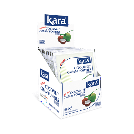 KARA COCONUT CREAM POWDER 12 PACKS/DISPLAY BOX, 1.76 OZ(50G)