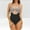C_ Gray, variant on Holiday Promotion UTSJKR Cut Out Swimsuit Women Plunge V Neck Tie One Piece Bathing Suits Cold Shoulder Backless Tummy Control Swimwear Army Green XL