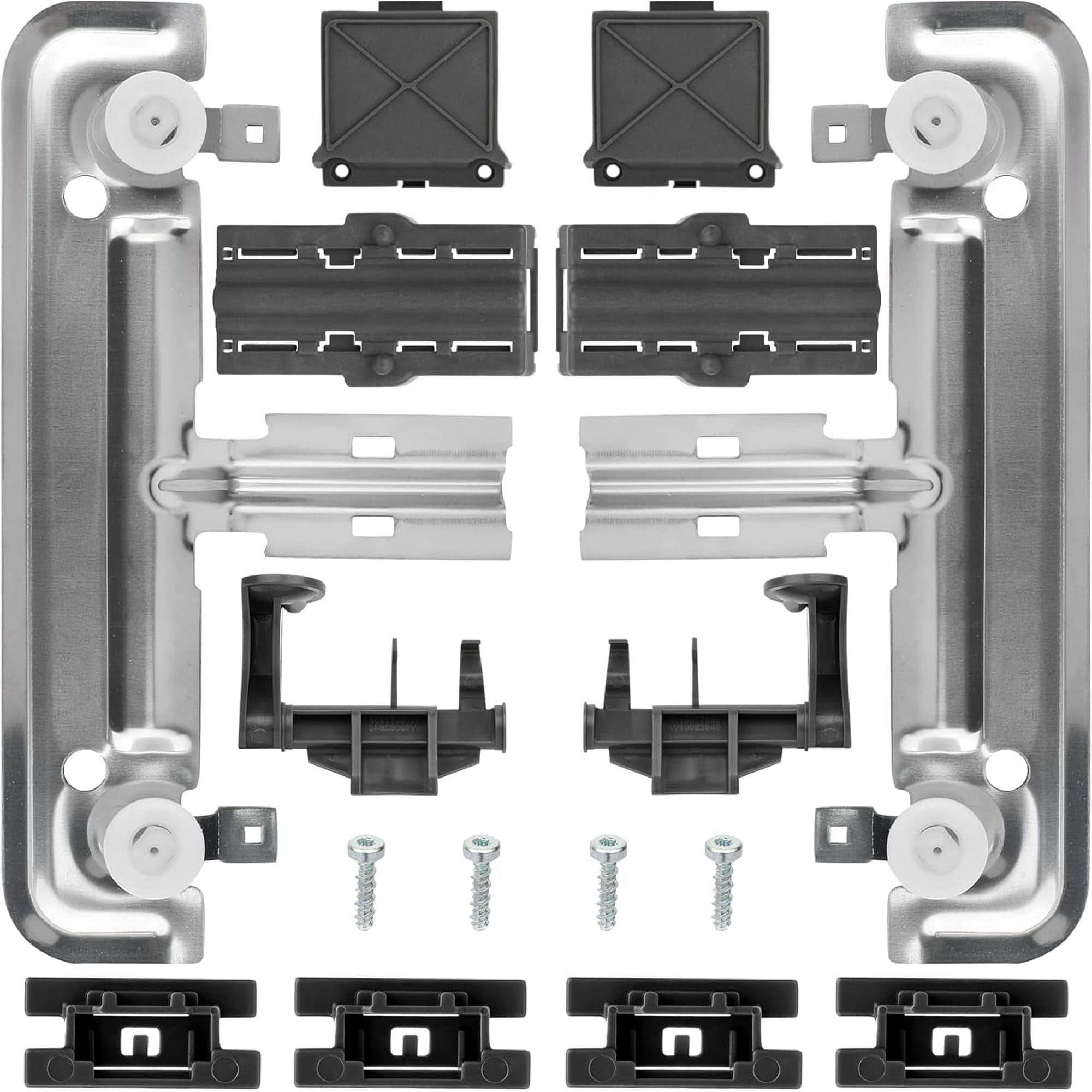 W10712395 Dishwasher Replacement Top Rack Replace for Kenmore Whirlpool Dishwasher Parts, Replace W10350375 AP5957560 Upper Rack Parts, WDT750SAHZ0 WDT970SAHZ0 WDT780SAEM1 WDTA50SAHZ0