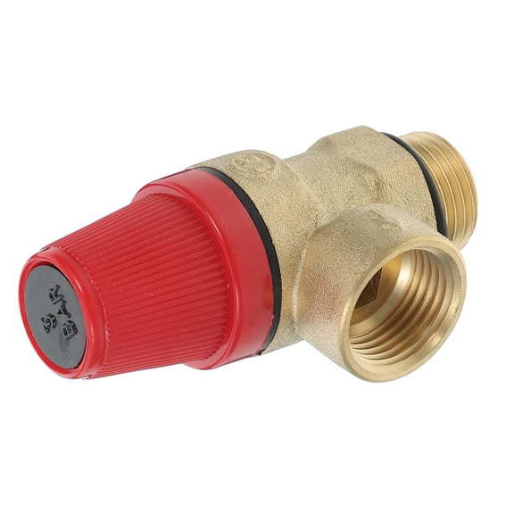 Angled Pressure Release Valve for Water Heaters DN15 Brass Pressure Controller Valve for Boilers 1/2 Thread Single-way Release Valve