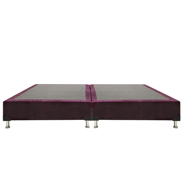 Base de Cama King Size Dicasa Morado Velvet