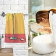 thumbnail image 7 of Yayeee 100% Cotton Hand Towels for Bathroom 16" x 28" Soft Absorbent Kitchen Towel, Orange Cocktails, 7 of 7
