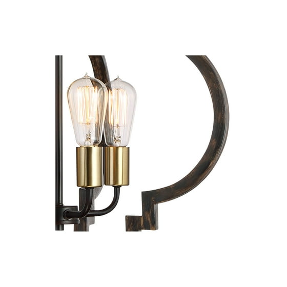 Barnes And Ivy Ayoura 20 Wide Wood Grain 4 Light Led Pendant Barnes And Ivy Ayoura 20 Wide Wood Grain 4 Light Led Pendant Chandelier Com