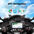 thumbnail image 5 of EKIY - Nueva pantalla de navegación para motocicletas de 6,25 pulgadas, GPS, CarPlay inalámbrico, Android Auto, reproductor inteligente, resistente al agua, monitor DVR para Moto, 5 of 5