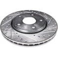 thumbnail image 6 of Detroit Axle - 12.60" inch Front Drilled and Slotted Disc Brake Rotors for Lincoln MKC Ford Focus Escape Transit Connect Volvo C70 S40 V50, 6 of 7