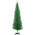 thumbnail image 2 of HOMCOM 7' Artificial Pencil Christmas Tree, Slim Xmas Tree with 499 Branch, 2 of 9