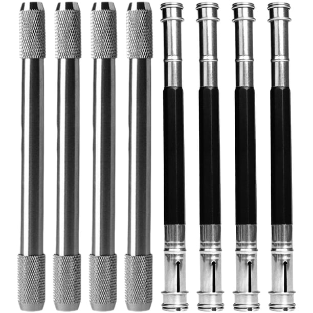 8 extensores de lápiz de la PC, herramientas de extensión de crayón, alargador de lápiz escolar, herramientas de extensión de lápiz de boceto