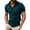 Green, variant on Dagugfen Athletic Tops Short Sleeve Stand Neck 1/4 Zip up Fitness Pullover Shirts Outdoor Workout Running Tops