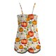 thumbnail image 4 of MKLEKYY Conjunto De 2 Piezas De Camisola Sexy Para Mujer, Pantalones Cortos Con Estampado De Calabaza, Ropa De Dormir Con Encaje Sin Espalda, Lencería Con Ribete, Pantalones Cortos, Traje, 4 of 4