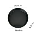 thumbnail image 2 of geerera 9-Inch Pizza Pan, Carbon Steel Nonstick Baking Tray, for Homemade Pizza, Bread, Cake, Oven & Grill Safe, 2 of 4
