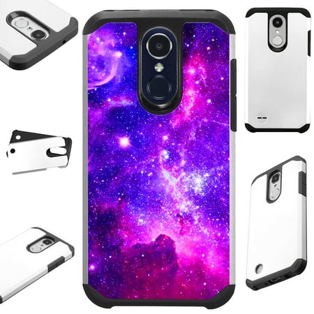 For LG Stylo 3 | LG Stylo 3 Plus Case Hybrid TPU Fusion Phone Cover (Purple (Best Phone In The Universe)
