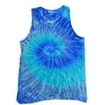 thumbnail image 1 of Camiseta de Tirantes Adulto 100% Algodón AZUL JERRY 2XL teñido anudado CD3500, 1 of 1