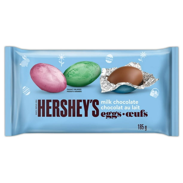 Œufs de Pâques au chocolat au lait crémeux HERSHEY’S 185g