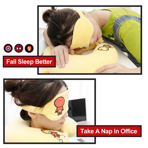 Iron man shop neck pillow