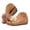 Khaki, variant on Rokment Women's Floral Orthopedic Platform Wedge Dress Backless Sandals 2026 Beach Bohemian Comfortable Leather Flower Arch Support Chunky High Heels Walking Slip on Summer Shoes Beige Size 6.5