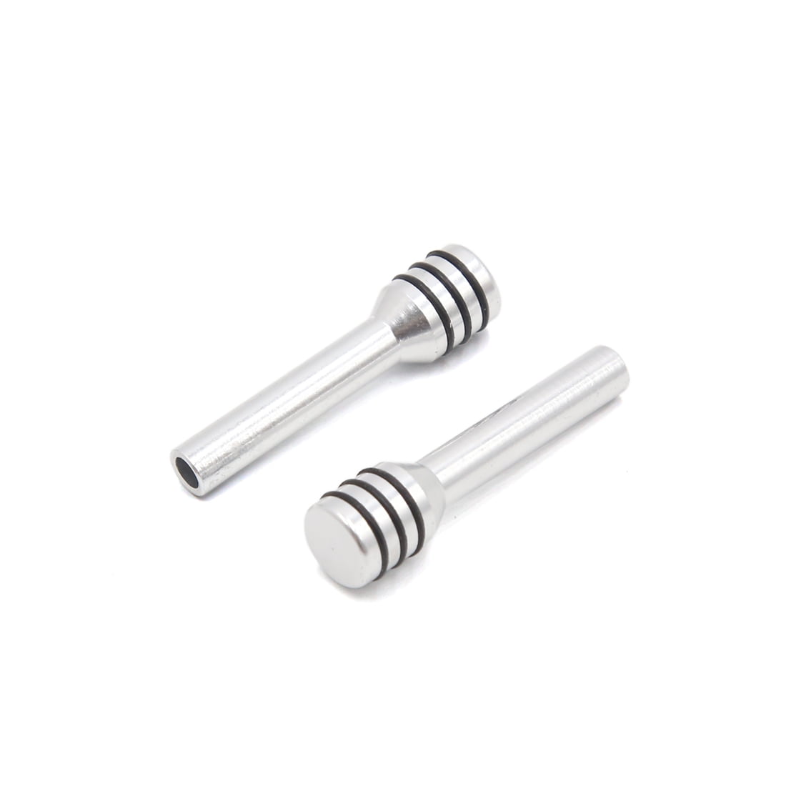 Color : Silver 2 Pcs Aluminum Interior Door Lock Knob Pull Pins for Car SUV Truck Automobile