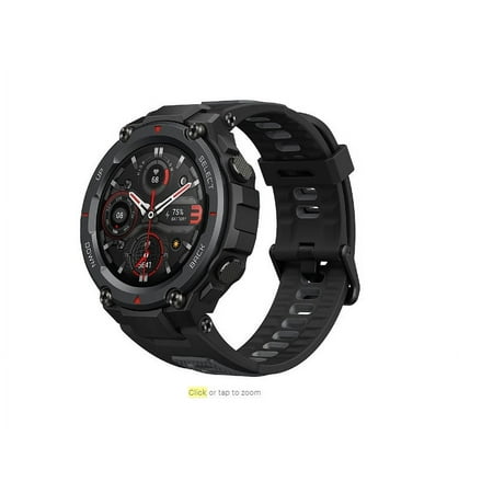 Amazfit W2013OV1N T-Rex Pro Smartwatch 1.3" Polycarbonate, Meteorite Black
