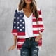 thumbnail image 1 of Cárdigan de manga larga para mujer, blusa informal estampada con bolsillo, abrigo tipo cárdigan para mujer, 1 of 5