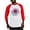 Red/White, variant on CafePress - Power Rangers You Snooze You - Cotton Baseball Jersey, 3/4 Raglan Sleeve Shirt