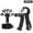 2PCS Set, variant on 5-60Kg Adjustable Hand Grip Strengthener, Forearm Trainer for Wrist and Finger Exercise Home Gym