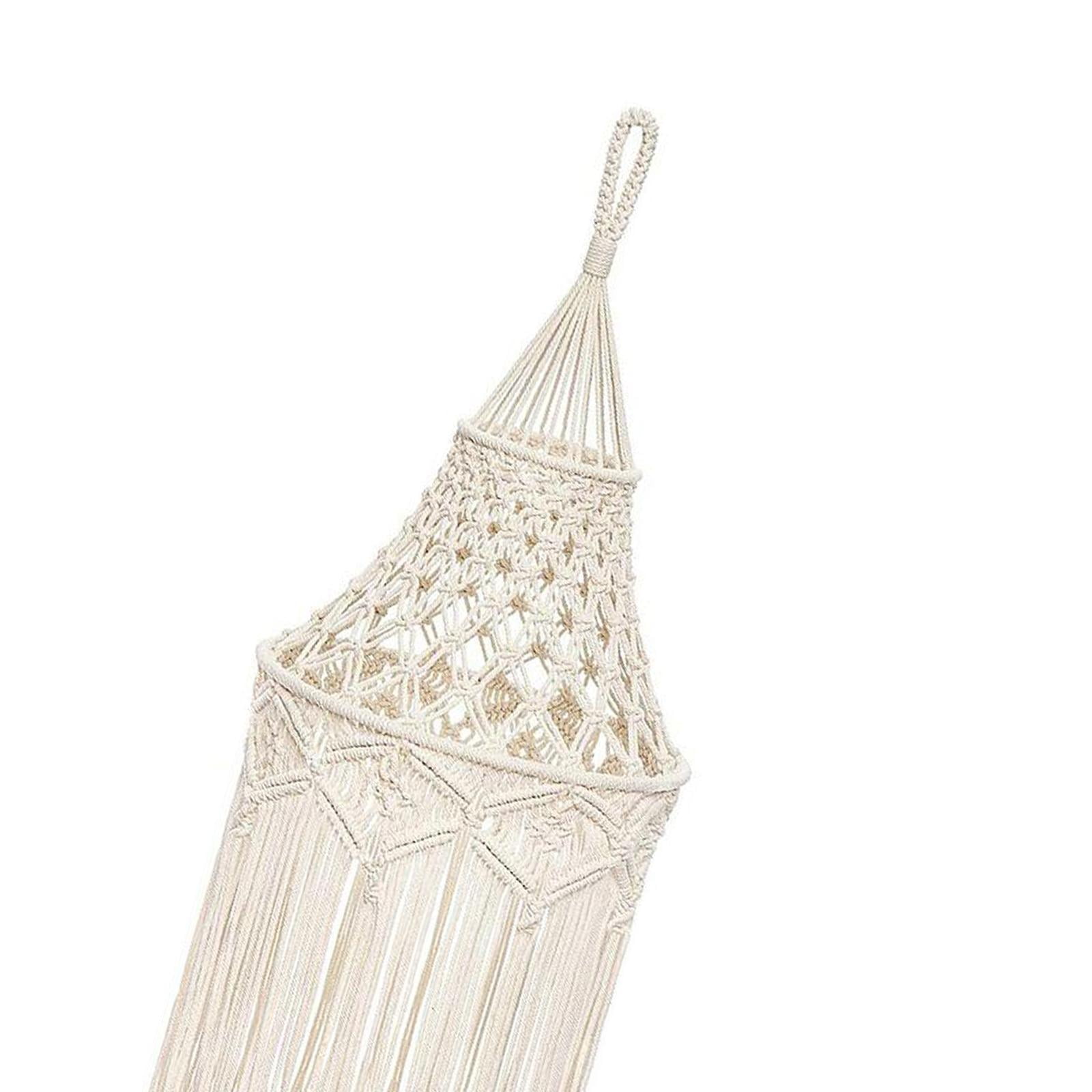 WLPZXP Handmade Macrame Light Shade Chandeliers Hanging Lamp Cover Home Boho Chic Decor