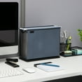 thumbnail image 3 of Mind Reader Vertical File Storage, Desktop Organizer, Hanging Files, Office, Metal, Black, 3 of 8