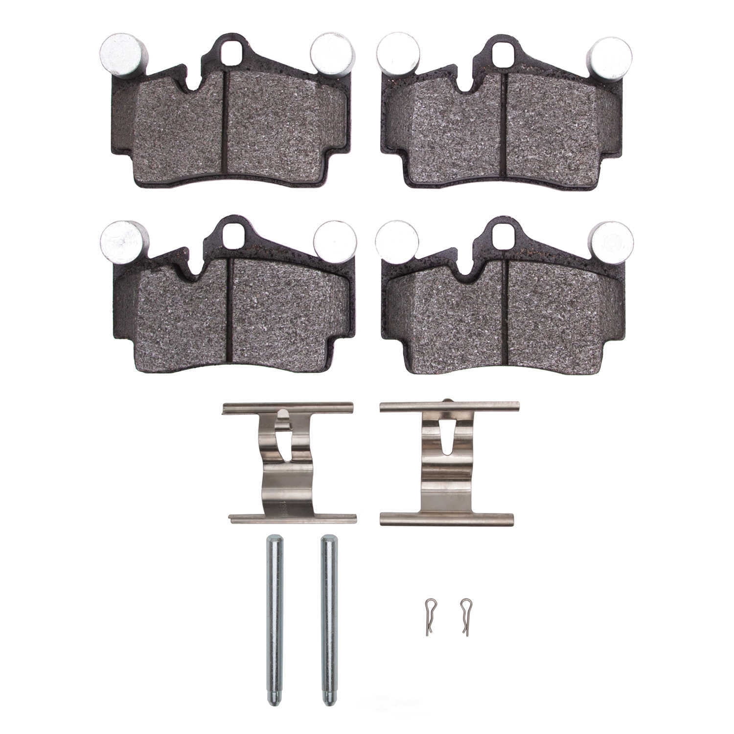 Dynamic Friction Company 1600-0978-01 DFC EURO 5000 Ceramic Brake Pads and Hardware Kit