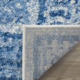 thumbnail image 5 of Safavieh Adirondack Collection ADR110D Silver and Blue Vintage Square Area Rug (6' Square), 5 of 5