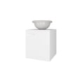 thumbnail image 4 of White Wall-mounted Bathroom Vanity with Soft-close Doors and Spacious Storage for a Modern Bathroom, 4 of 5