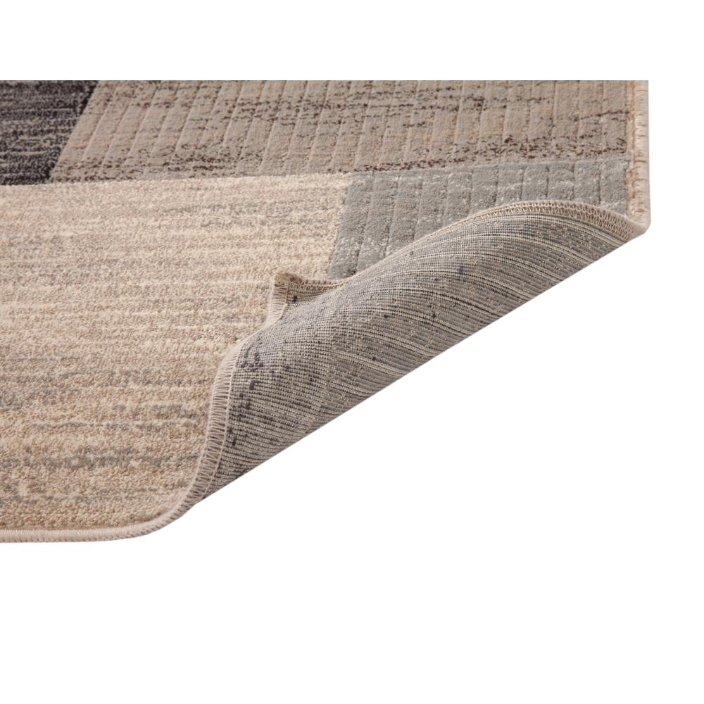 Abacasa Sonoma Kelso Charcoal/Ivory/Grey Area Rug, 7'10" x 10'1"