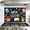 Color 4, variant on Kitchen Backsplash Peel and Stick Wall Murals Cityscape Photography Comic Skyline Buildings Cartoon Super City 35.4"W x 23.6"H, Oil Proof Removable Vinyl Wallpaper for Fireplace & Behind Stove