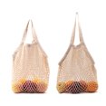 thumbnail image 2 of Bolsas reutilizables de malla de algodón - Juego de 2 (grande y chica) para frutas, verduras y compras ecológicas, 2 of 6