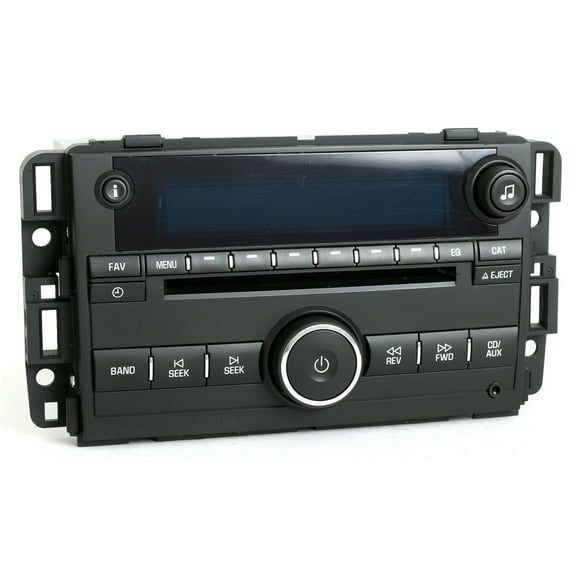 Restored 2007-2008 Chevy Monte Carlo Impala AM FM CD Radio w Aux Input 15850678 Unlocked (Refurbished)