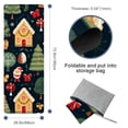 thumbnail image 4 of Christmas Yoga Towel with Storage Bag, 72.8"x26.8", Suitable for Hot Yoga, Pilates, Fitness - Yoga Mat Towel, Yoga Towels, 4 of 6