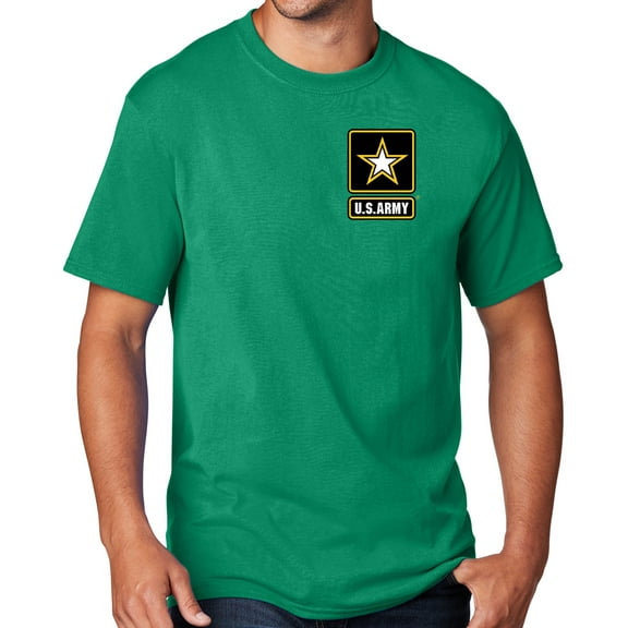 Men's United States Army T-shirt, Large Kelly Green