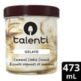 thumbnail image 1 of Talenti Caramel Cookie Crunch Gelato, 473 ml, 1 of 7