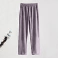 thumbnail image 2 of JJHGVB Fuzzy Pajama Pants Fluffy Pants Pajama Pants Women Plus Size Comfy Pants for Women Loose Fit Women Trousers Womens Sweatpants Pants Womens Gray One Size, 2 of 3