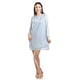 thumbnail image 5 of Vestido de Mangas con Relieve Roman Fashion Juvenil 3823 Azul Claro Talla M, 5 of 5